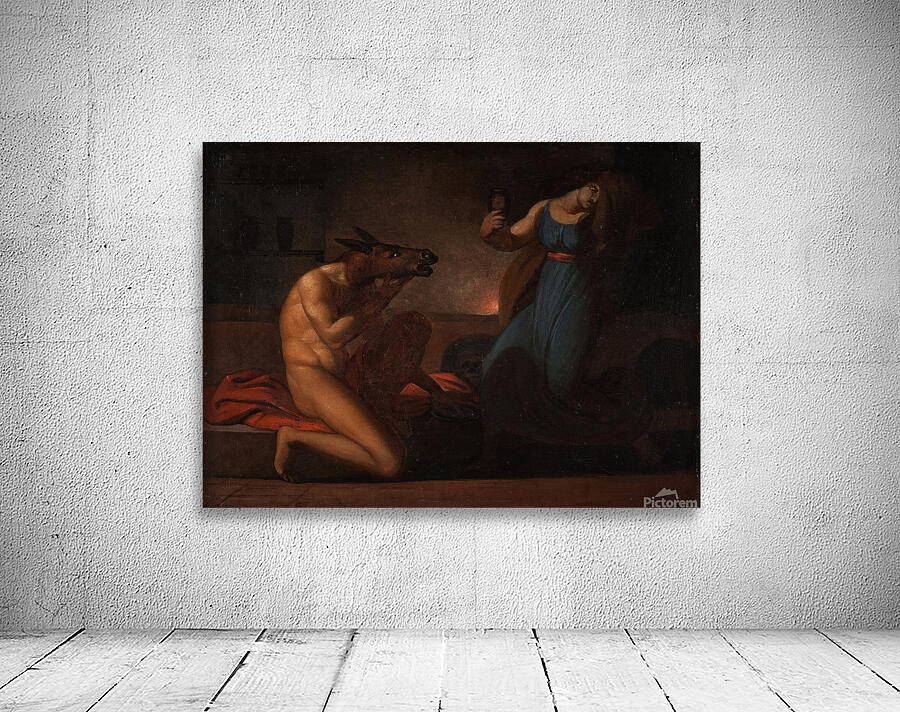 The Metomorphosis Of Lucius by C.F. Høyer [1775–1855] Wall Preview