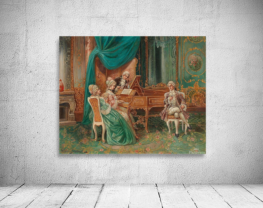 Musical Entertainment by Stephan Sedlacek [1868–1936] Wall Preview