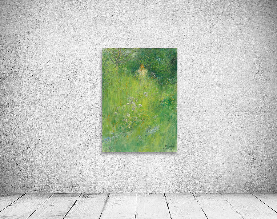 A Fairy [Kersti In The Meadow] [1899] by Carl Larsson [1853–1919] Wall Preview
