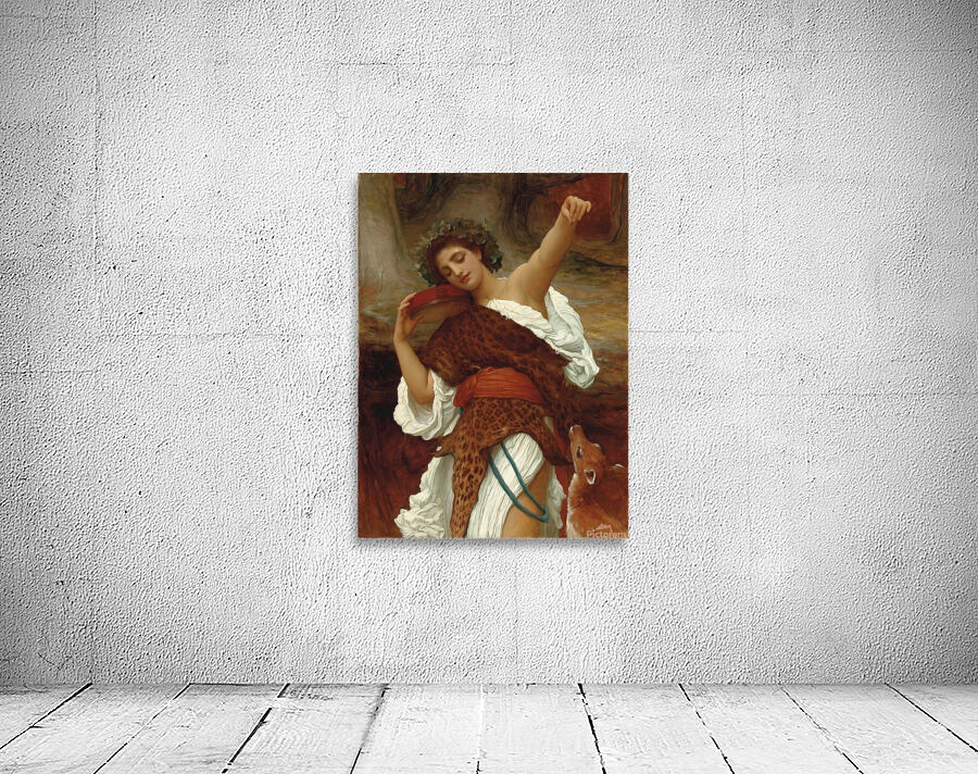 Bacchante by Frederic Leighton [1830–1896] Wall Preview