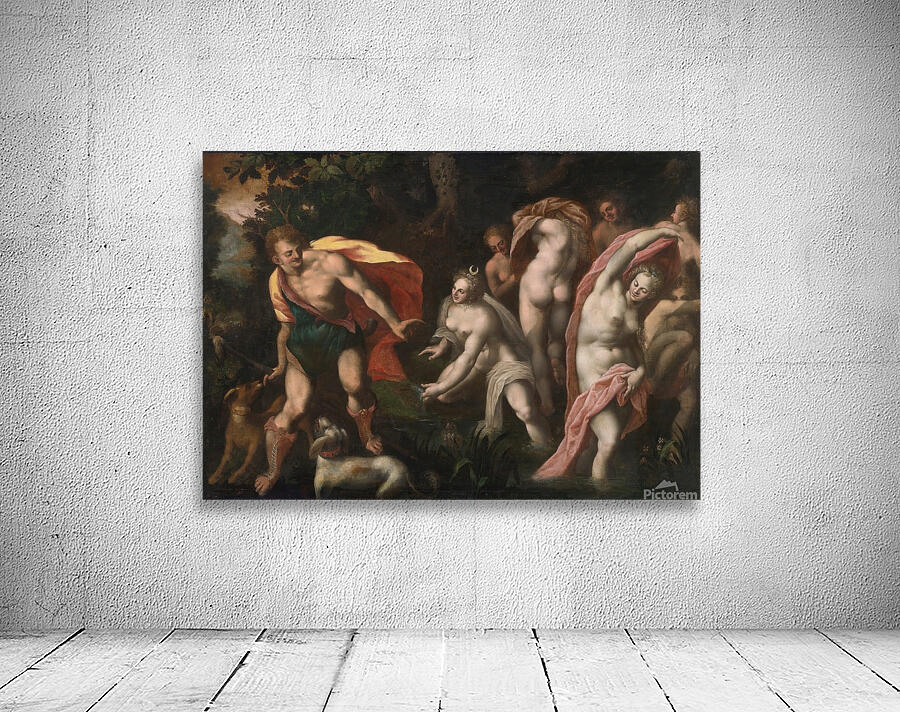 Diana And Acteon by Joseph Heintz The Elder [1564–1609] Wall Preview