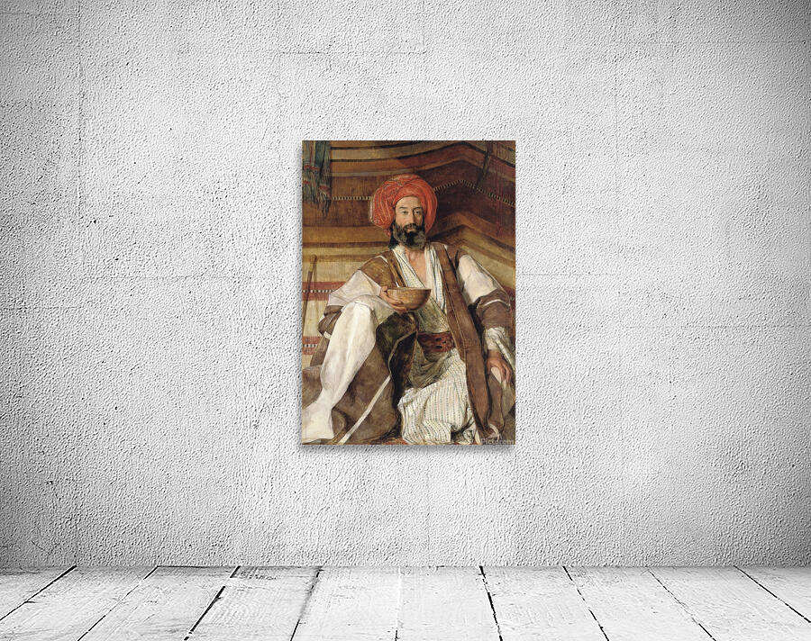 An Arab of the desert of Sinai [1858] by John Frederick Lewis [1805–1876] Wall Preview