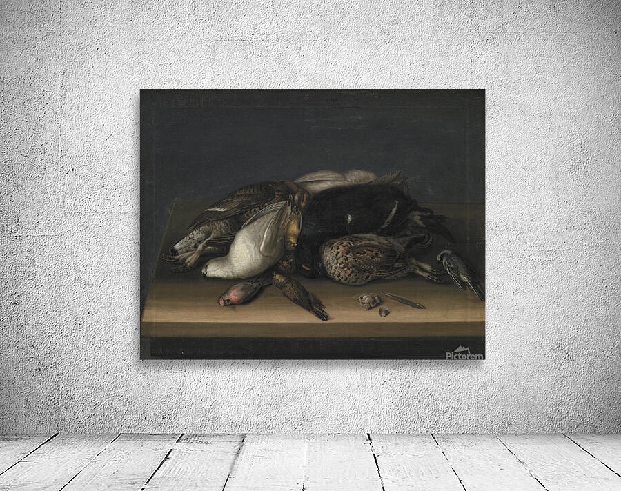 Wildfowl On A Wooden Table [1648–1681] by Jacob Biltius [1633–1681] Wall Preview