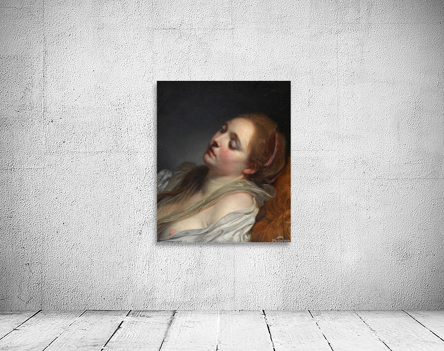 The Dreamer [About 1765–1769] by Jean–Baptiste Greuze [1725–1805] Wall Preview