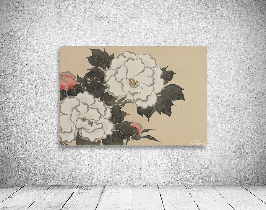 Peonies [Fukamigusa] [1909–1910] by Kamisaka Sekka [1866–1942] Wall Preview