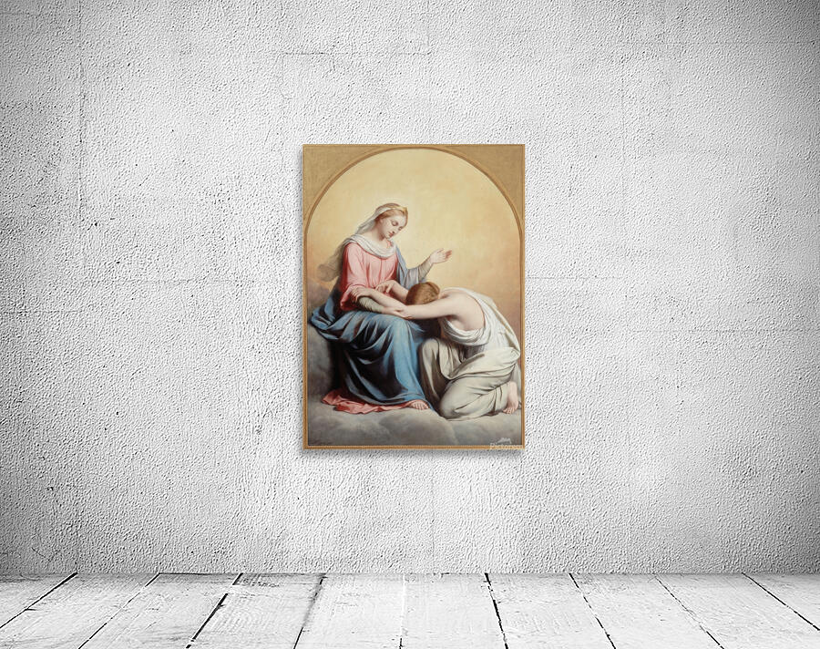 Les litanies de la Vierge [1857] by Auguste Legras [1817–1887] Wall Preview