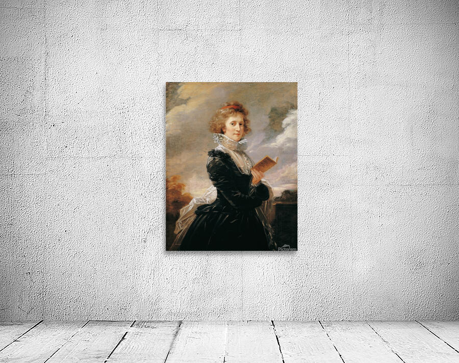 The actress Josefa Hortensia Füger. The artist’s wife [1797] by Heinrich Friedrich Füger [1751–1818] Wall Preview