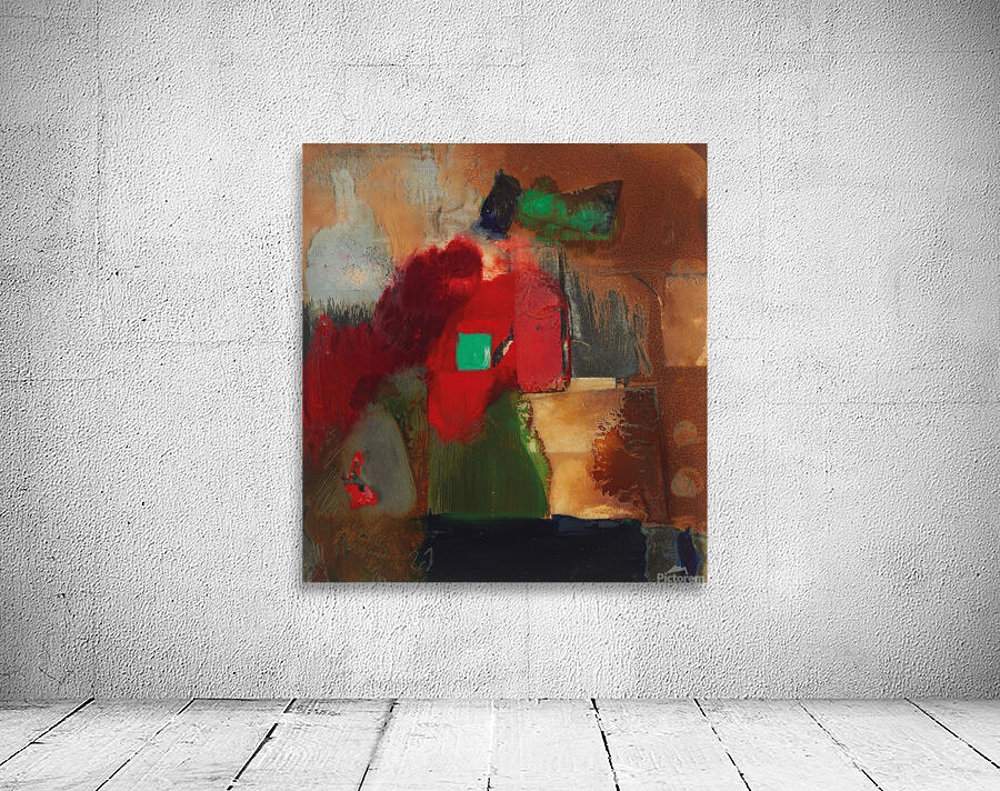 Grünviereck [1921] by Kurt Schwitters [1887–1948] Wall Preview