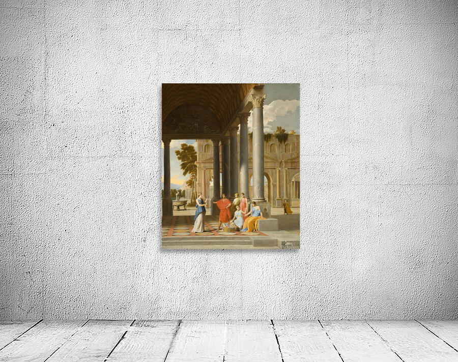 Achilles Discovered Among the Daughters of Lycomedes [circa 1640–1645] by Jean Lemaire [1598–1659] Wall Preview