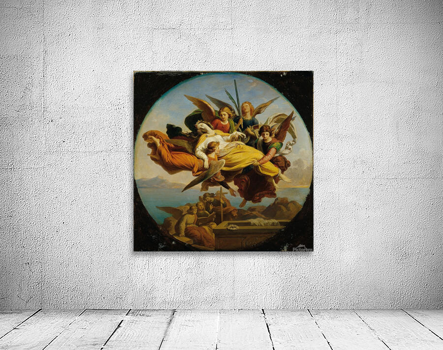 Die Heilige Katharina [1850] by Karl von Blaas [1815–1894] Wall Preview