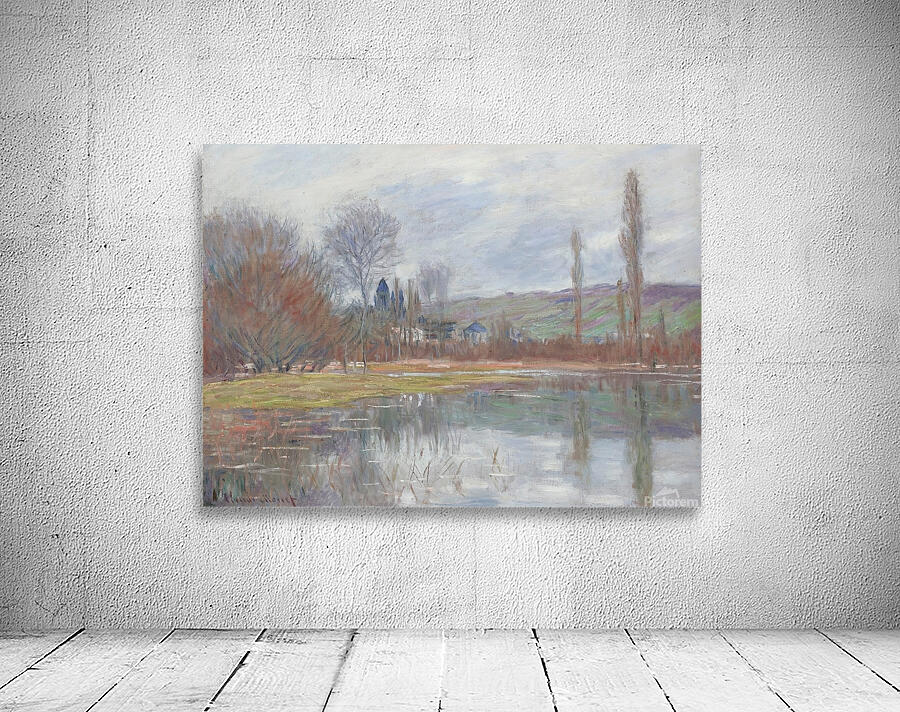 Printemps À Vétheuil [1881] by Claude Monet [1840–1926] Wall Preview