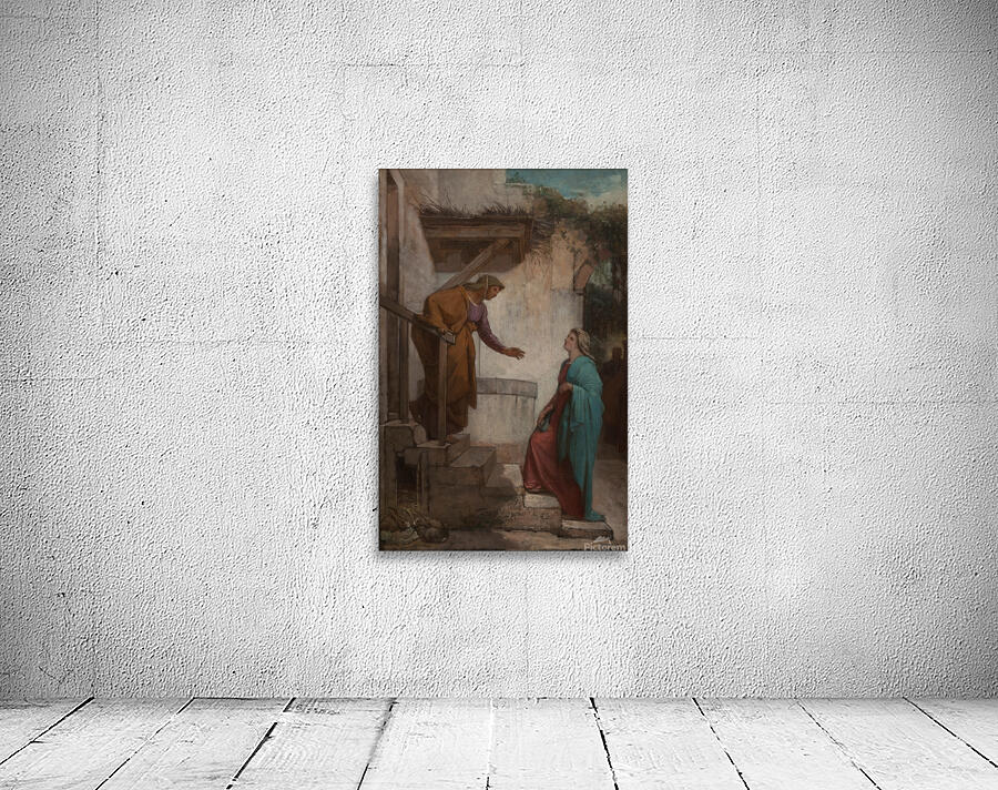 La Visitation [1872] by Jules–Joseph Meynier [1826–1903] Wall Preview