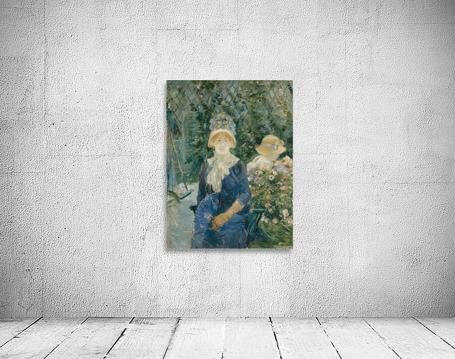 Woman in a Garden [1882–83] by Berthe Morisot [1841–1895] Wall Preview