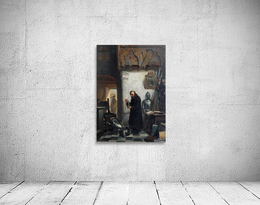 Lies The Arms Dealer by Josef Hendrik Hubert [1821–1865] Wall Preview