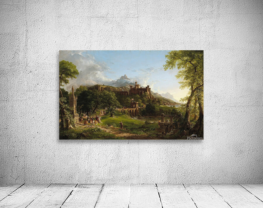 The Departure [1837] by Thomas Cole [1801–1848] Wall Preview