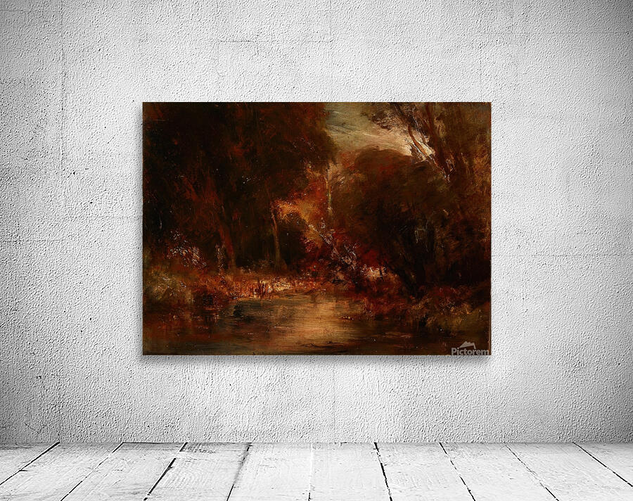 Forest Landscape by François–Auguste Ravier [1814–1895] Wall Preview