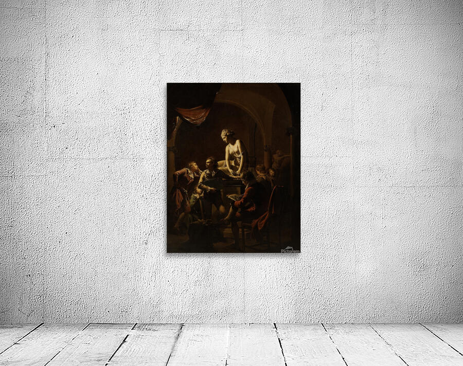 Academy By Lamplight by Joseph Wright of Derby [1734–1797] Wall Preview