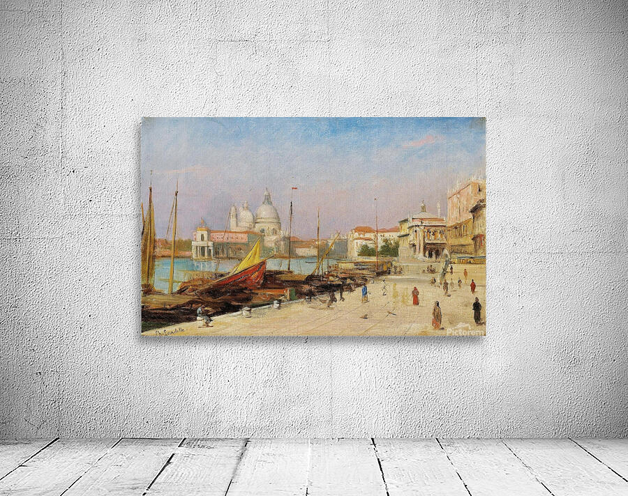 View Of Venice by Charles Landelle [1821–1908] Wall Preview