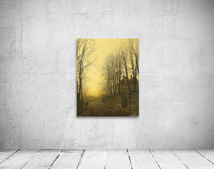 Late Autumn [1886] by John Atkinson Grimshaw [1836–1893] Wall Preview