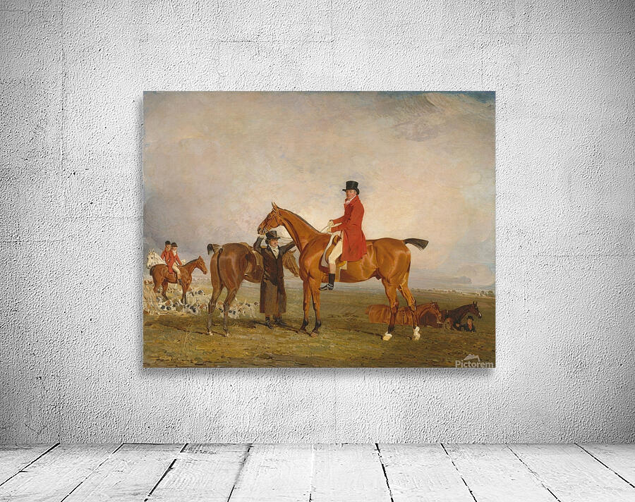 George. Marquess Of Huntly [Later 5th Duke Of Gordon]. On Tiny [1806–1807] by Benjamin Marshall [1768–1835] Wall Preview