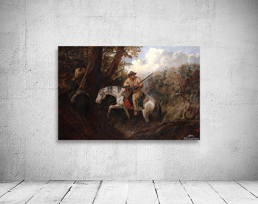 American Frontier Life [1852] by Arthur Fitzwilliam Tait [1819–1905] Wall Preview