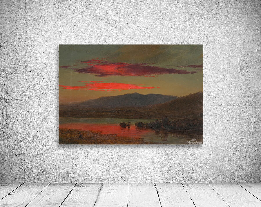 Sunset. Hudson. New York [1873] by Frederic Edwin Church [1826–1900] Wall Preview