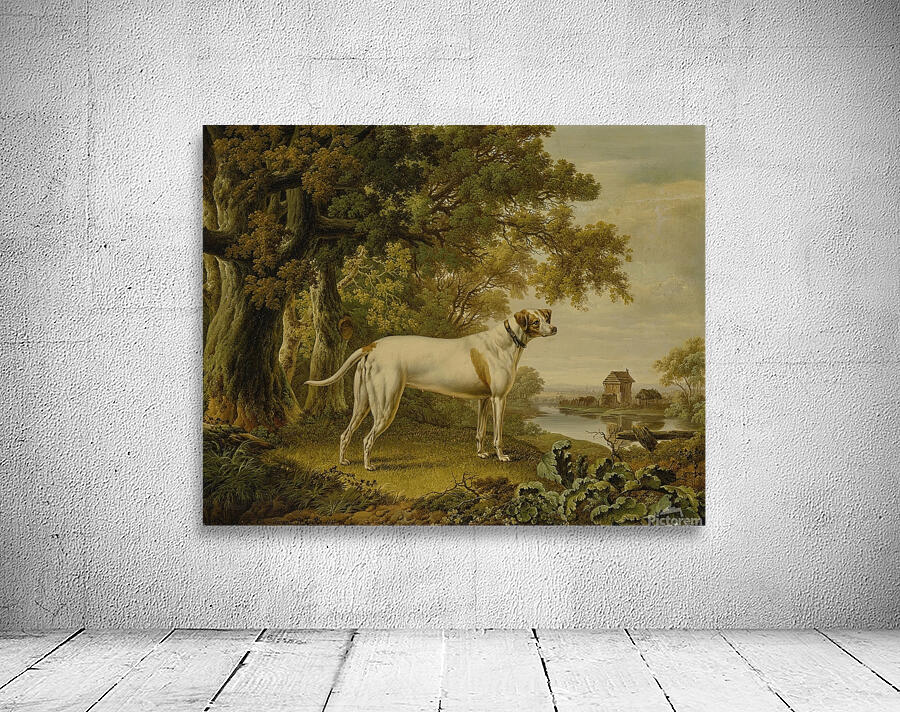 An English Pointer In A Landscape [1811] by Charles Towne [1763–1840] Wall Preview