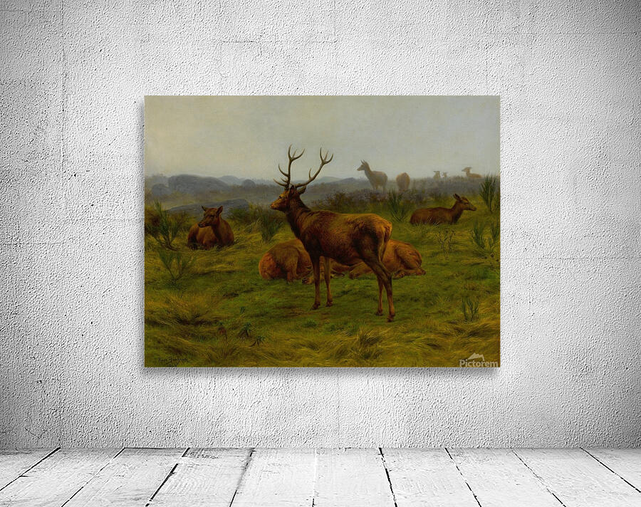 The Monarch of the Herd [1868] by Rosa Bonheur [1822–1899] Wall Preview