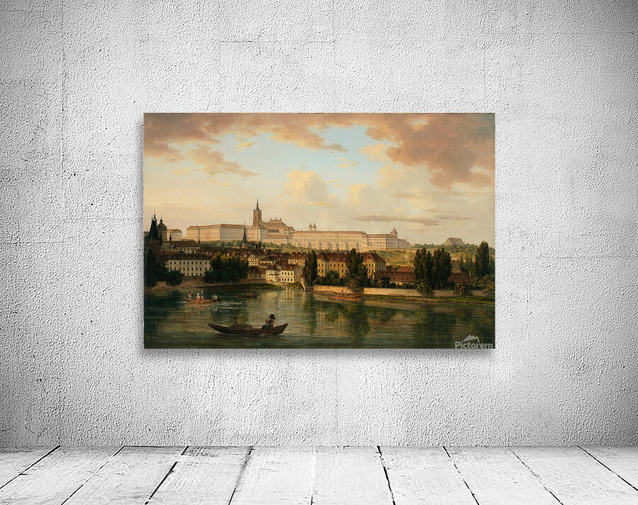Prager Burg – Hradschin by Alois von Saar [1779–1840] Wall Preview