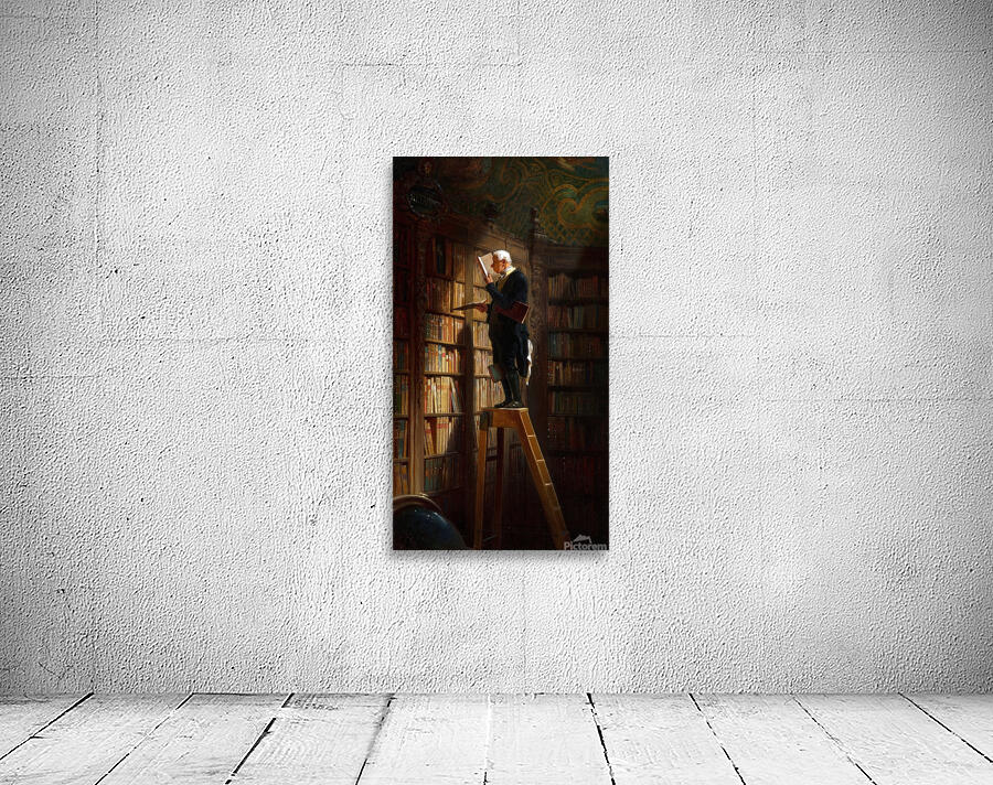 The Bookworm [circa 1851] by Carl Spitzweg [1808–1880] Wall Preview