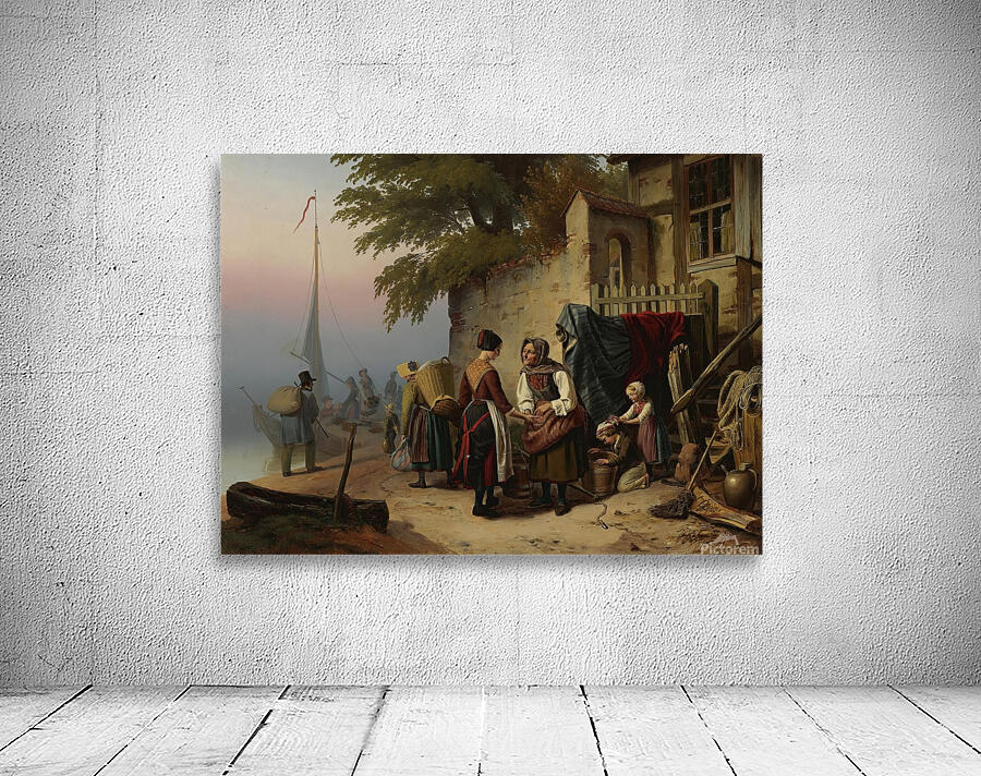 The Fortune Teller [1843] by Christian Grothe [–1849] Wall Preview