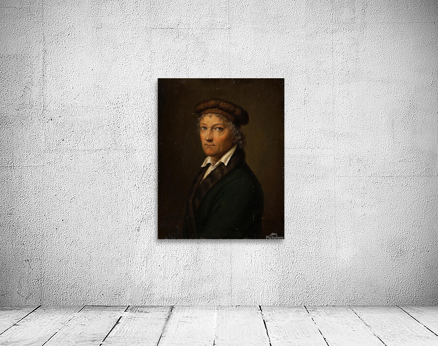 Portrait Of Thorvaldsen [1834] by Bernhard Von Guérard [1771–1836] Wall Preview