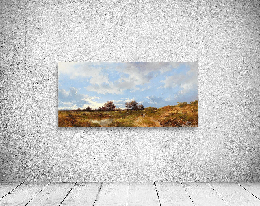 Open Landscape by Remigius Adrianus van Haanen [1812–1894] Wall Preview