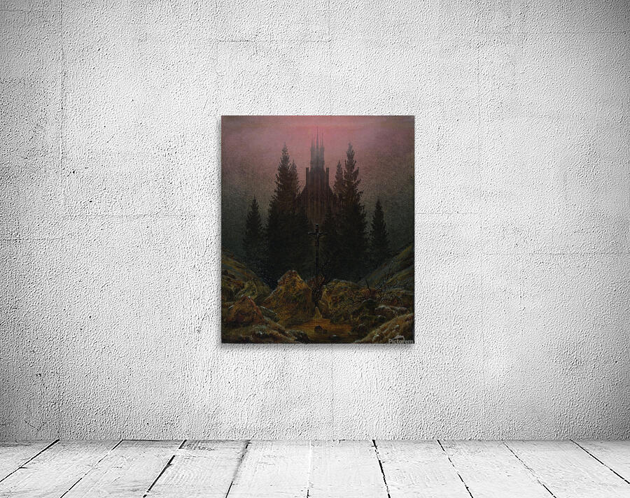 The Cross in the Mountains [circa 1812] by Caspar David Friedrich [1774–1840] Wall Preview