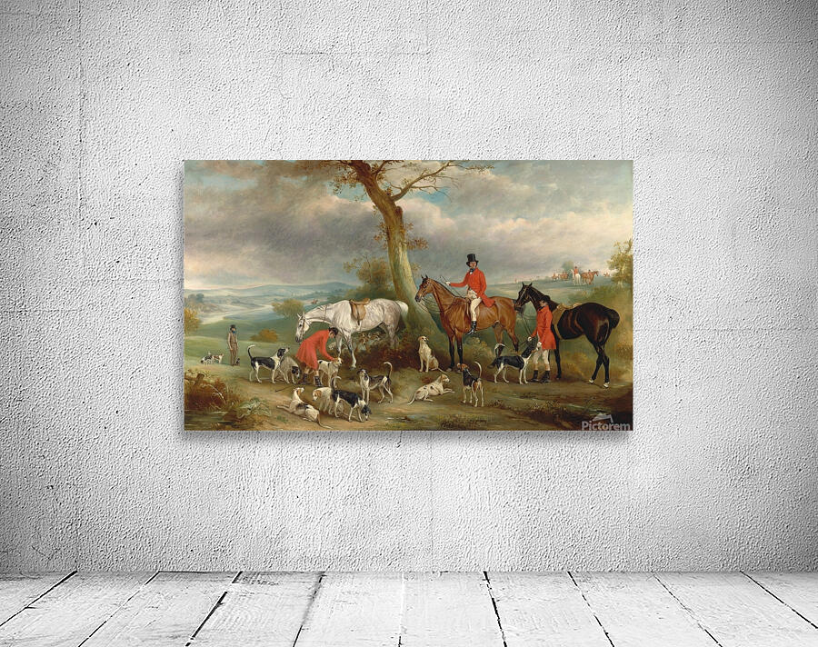 Thomas Wilkinson. M.F.H.. With the Hurworth Foxhounds [1846] by John Ferneley [1782–1860] Wall Preview