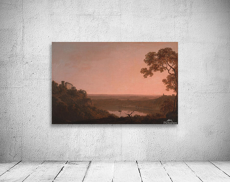 Lake Nemi by Joseph Wright of Derby [1734–1797] Wall Preview