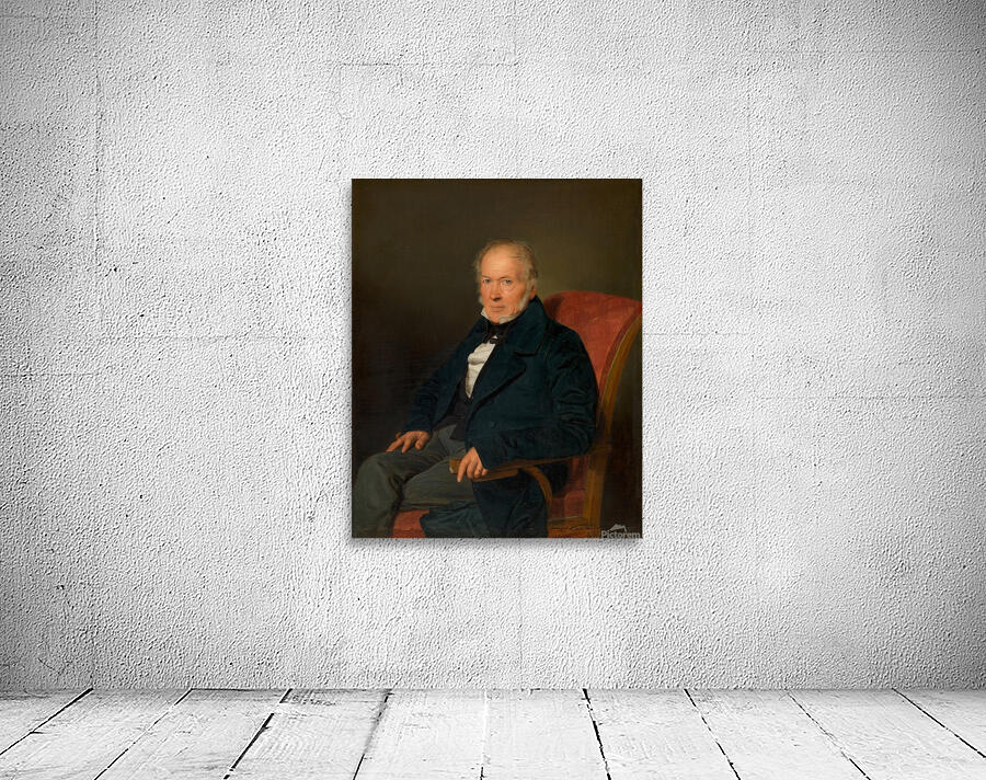 Johann Jakob Schwartz von Mohrenstern [Fabriksdirektor und Privatier] [1837] by Ferdinand Georg Waldmüller [1793–1865] Wall Preview