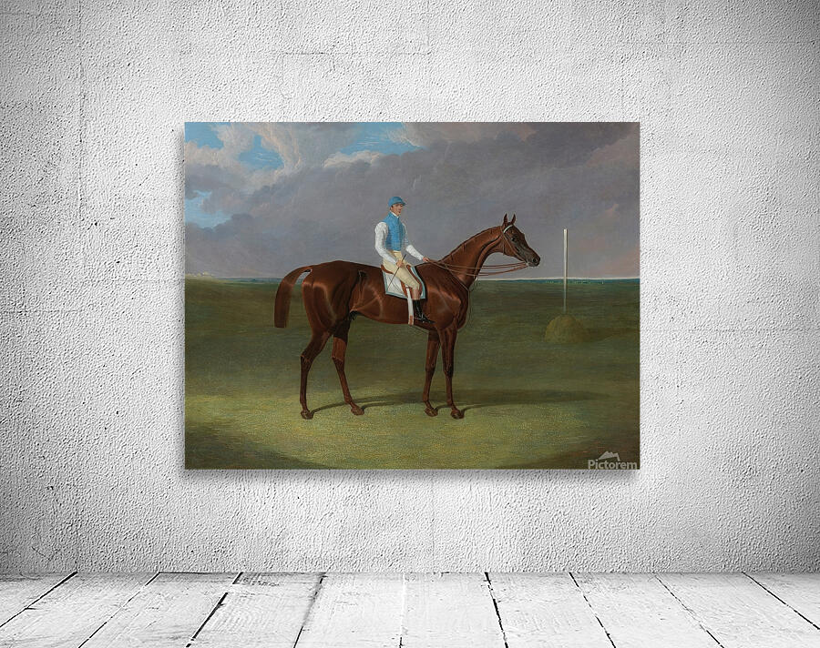 Mr. Ridsdale And Mr. Gully’s St. Giles With William Scott Up [1832] by John Frederick Herring Snr. [1795–1865] Wall Preview