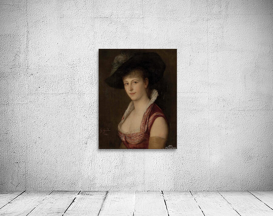 Portrait Bertha Linda [1883] by Gustav Gaul [1836–1888] Wall Preview