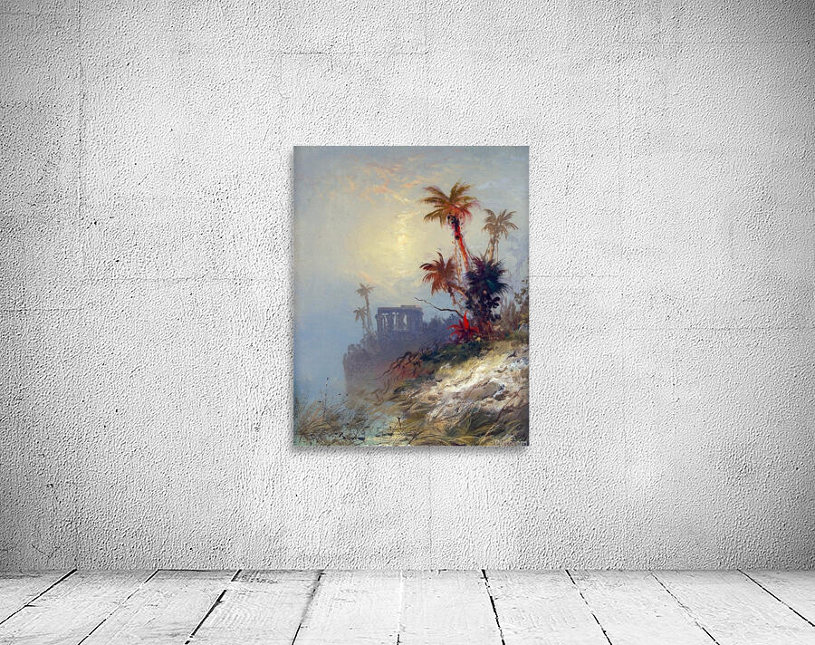 Egyptian Landscape by Charles Morgan McIlhenney [1858–1904] Wall Preview