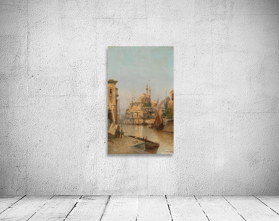 Partie Aus Istanbul [1899] by Karl Kaufmann [1843–1905] Wall Preview