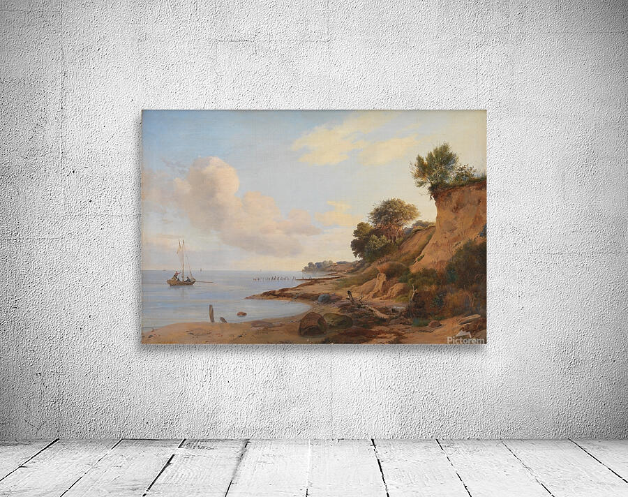 Strandparti i nærheden af Tårbæk [1824–1886] by Anders Christian Lunde [1809–1886] Wall Preview