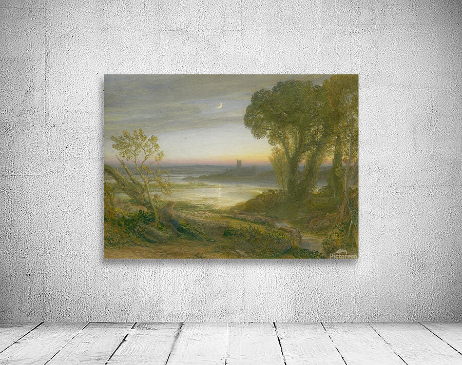 The Curfew [1870] by Samuel Palmer [1805–1881] Wall Preview