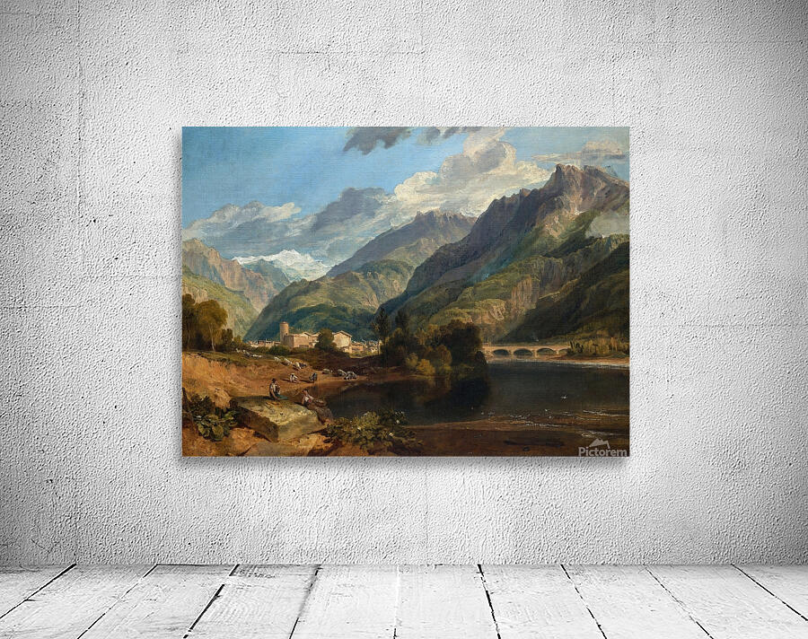 Bonneville. Savoy [1803] by Joseph Mallord William Turner [1775–1851] Wall Preview