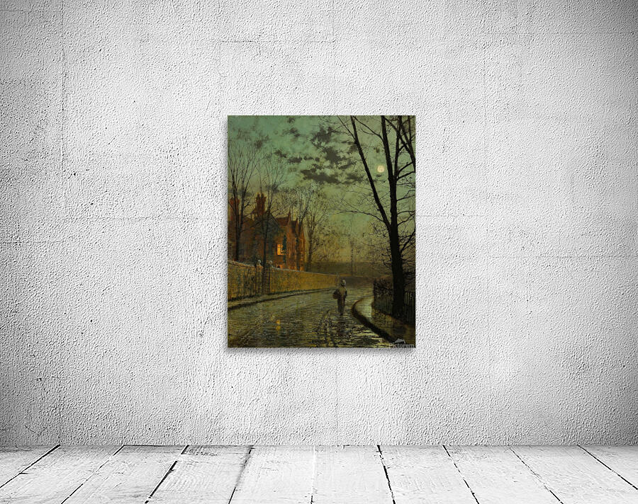 After The Shower by John Atkinson Grimshaw [1836–1893] Wall Preview