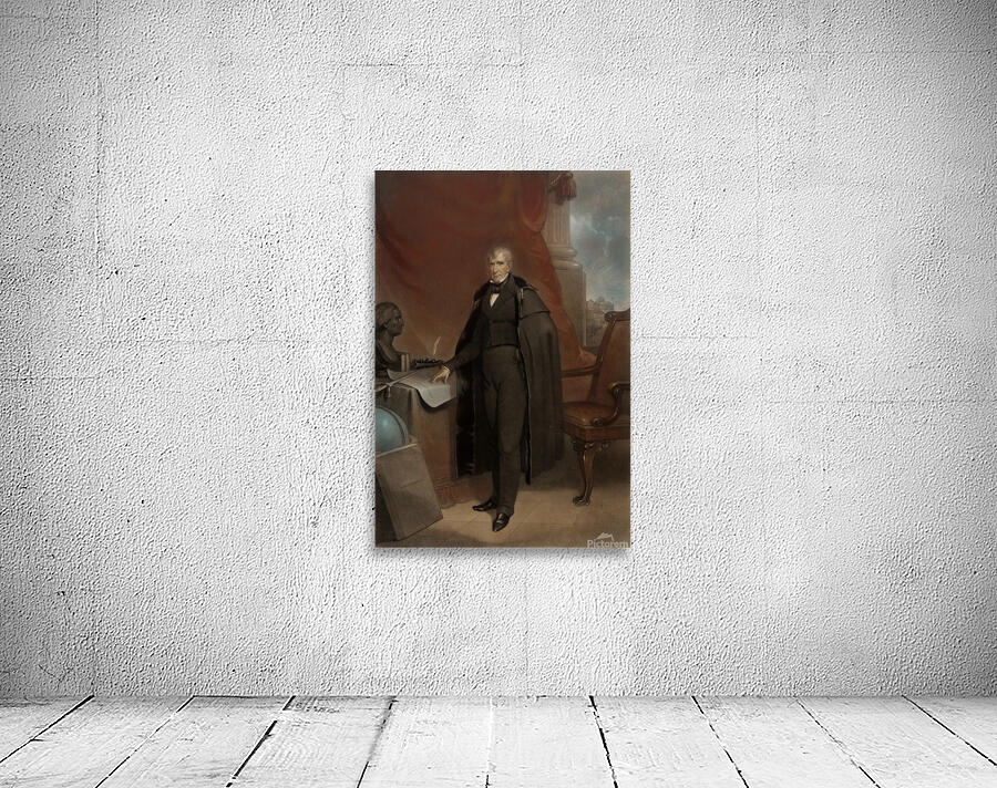 William Henry Harrison [1808–1897] by John Sartain [1808–1897] Wall Preview