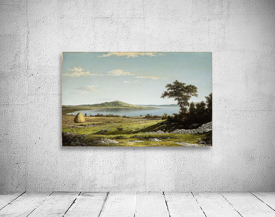 Rhode Island Shore [1858] by Martin Johnson Heade [1819–1904] Wall Preview