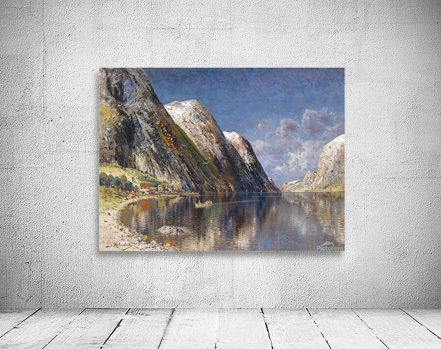 Drontheim Fjord by Karl Kaufmann [1843–1905] Wall Preview