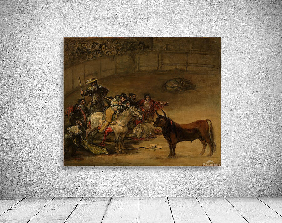 Bullfight. Suerte de Varas by Francisco de Goya [1746–1828] Wall Preview