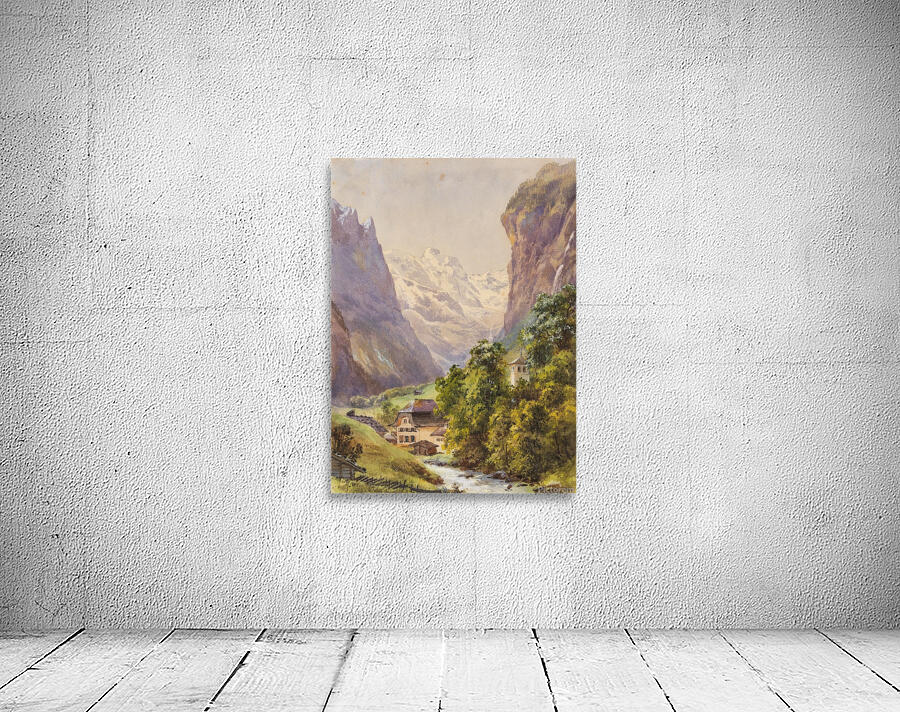 Lauterbrunnen [Schweiz] [Ca. 1880–90] by Edward Theodore Compton [1849–1921] Wall Preview